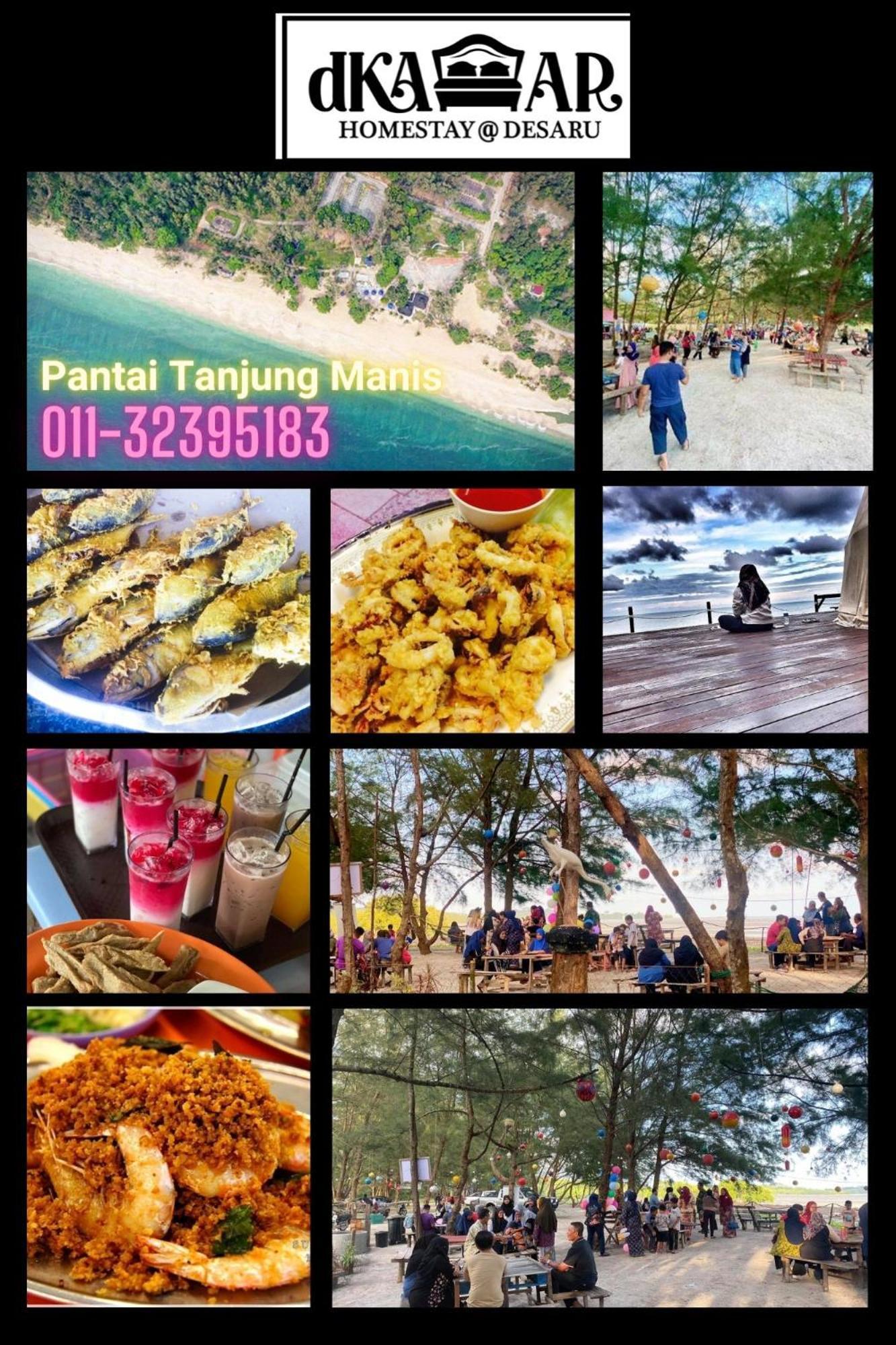 Dkamar Homestay At Desaru, Fully Aircond, Wifi, Coway, Street View 4 Min To Desaru Beach Kangkar Chemaran Dış mekan fotoğraf