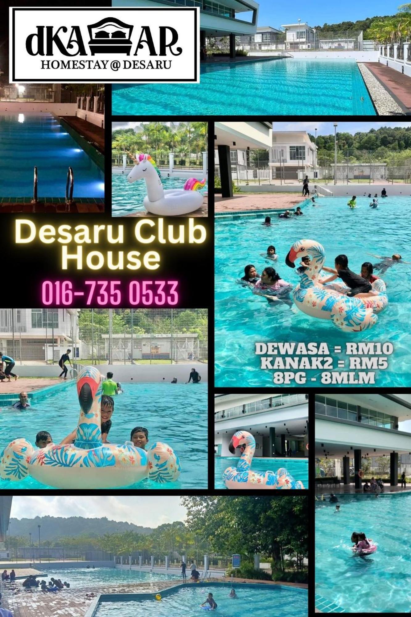 Dkamar Homestay At Desaru, Fully Aircond, Wifi, Coway, Street View 4 Min To Desaru Beach Kangkar Chemaran Dış mekan fotoğraf